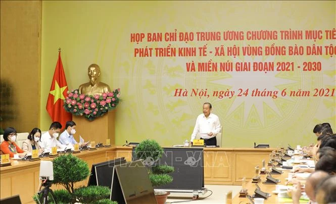 Phó Thủ tướng Trương Hòa Bình: Quyết liệt vào cuộc để đời sống của đồng bào dân tộc thiểu số và miền núi ngày càng được nâng cao