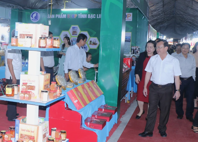 Khai mạc Hội chợ thương mại – triển lãm sản phẩm OCOP Bạc Liêu 2023