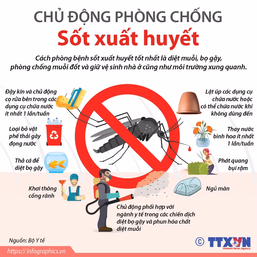 Bình Phước: Số ca mắc sốt xuất huyết tăng 90%, đã có 5 trường hợp tử vong