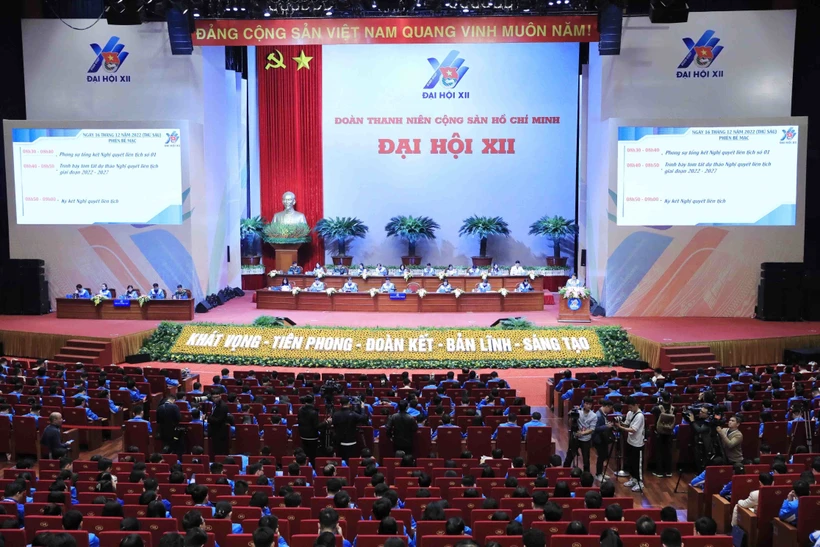 Khai mạc Đại hội Đoàn toàn quốc lần thứ XII