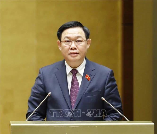 Chủ tịch Quốc hội Vương Đình Huệ trả lời phỏng vấn nhân dịp Xuân Nhâm Dần 2022