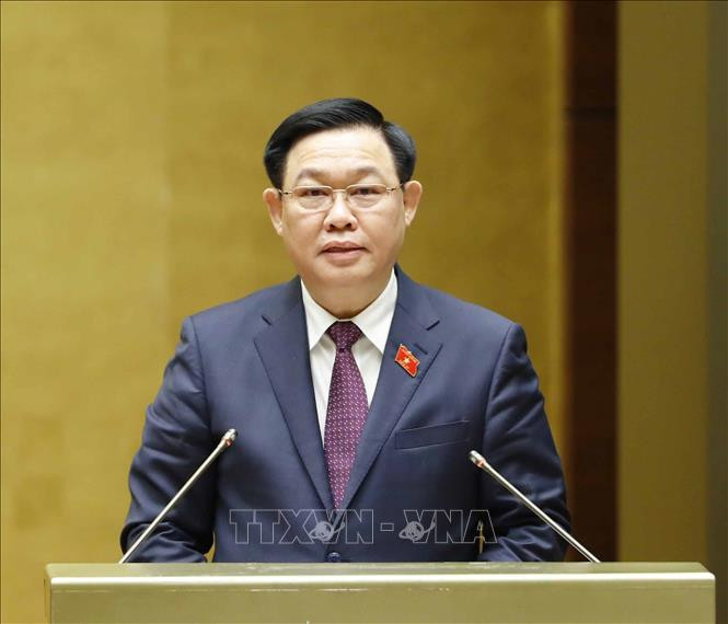 Chủ tịch Quốc hội Vương Đình Huệ trả lời phỏng vấn nhân dịp Xuân Nhâm Dần 2022