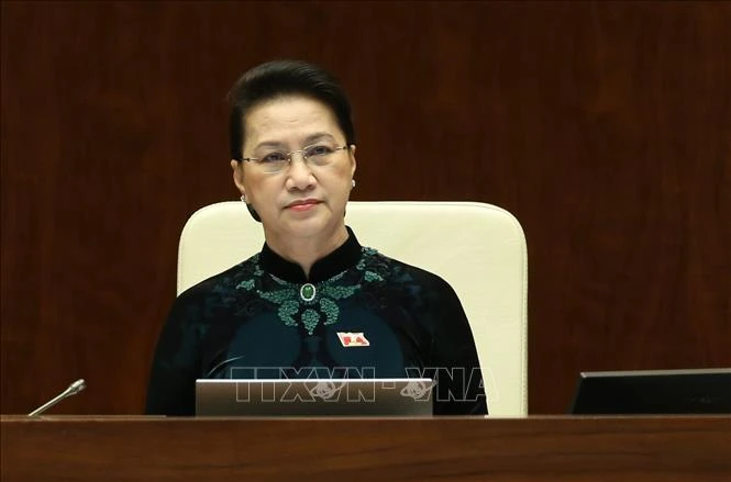 Kỳ họp thứ 11, Quốc hội khóa XIV: Trình Quốc hội miễn nhiệm Chủ tịch Quốc hội, Chủ tịch Hội đồng Bầu cử Quốc gia