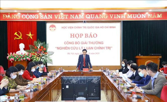 Công bố Giải thưởng “Nghiên cứu lý luận chính trị”