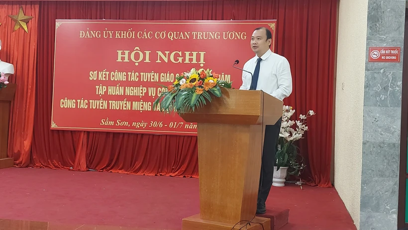 Đảng ủy Khối các cơ quan Trung ương: Nâng cao chất lượng, hiệu quả công tác tuyên truyền miệng trong tình hình mới