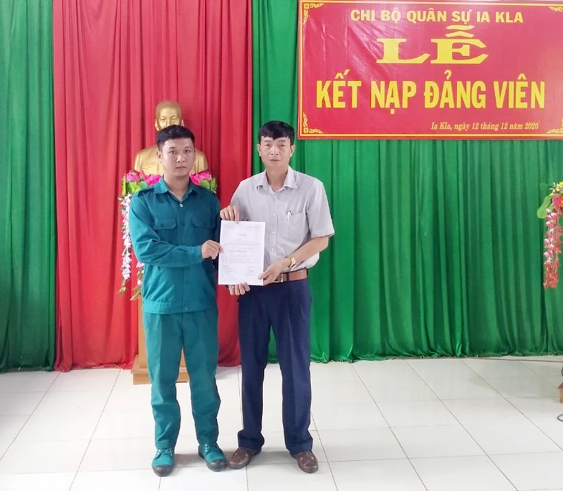 Gia Lai chú trọng phát triển đảng viên dân tộc thiểu số