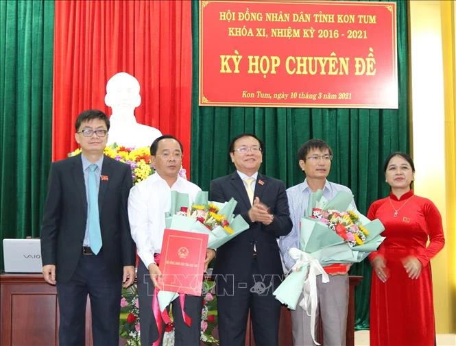 Ông Nguyễn Ngọc Sâm được bầu giữ chức Phó Chủ tịch UBND tỉnh Kon Tum