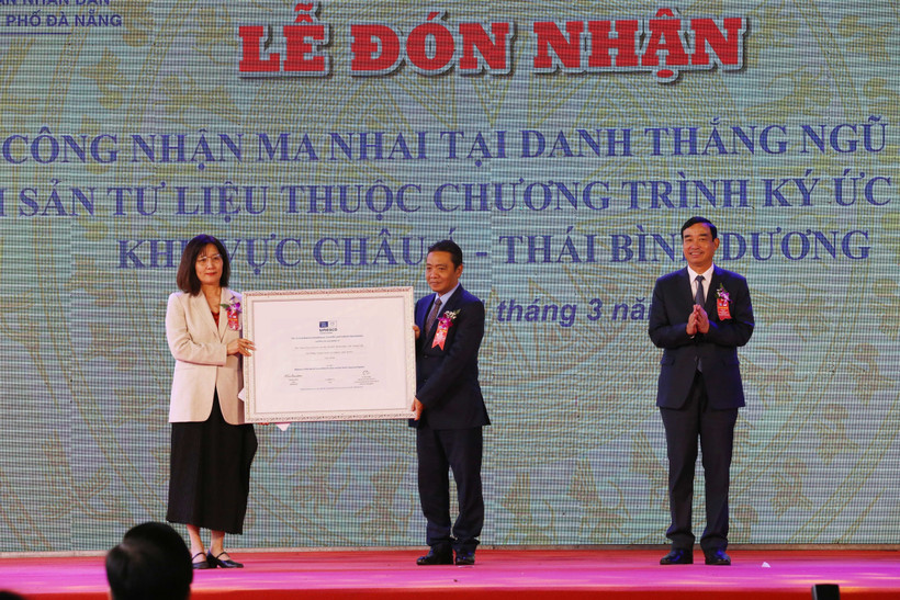 Đà Nẵng đón Bằng công nhận Ma nhai là Di sản tư liệu của khu vực châu Á - Thái Bình Dương