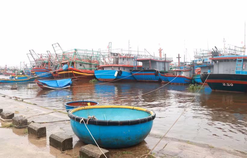 Lũ trên các sông đang lên nhanh, vùng thấp trũng bị ngập cục bộ tại Quảng Trị