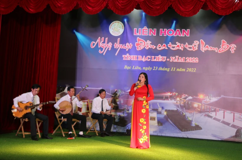 Khai mạc Liên hoan Đờn ca tài tử Nam Bộ tỉnh Bạc Liêu năm 2022