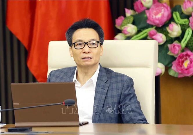 Phó Thủ tướng Vũ Đức Đam phát biểu. Ảnh: Doãn Tấn - TTXVN