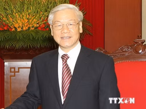 Tổng Bí thư, Chủ tịch nước Nguyễn Phú Trọng. Ảnh: TTXVN