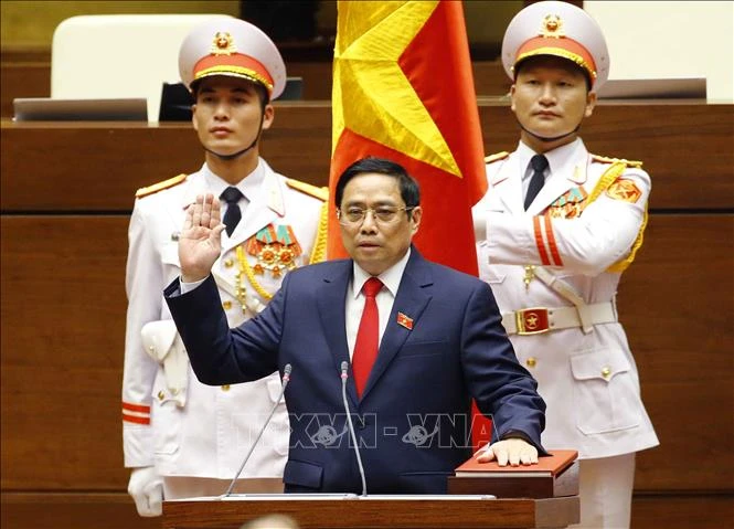 Thủ tướng Chính phủ Phạm Minh Chính tuyên thệ nhậm chức
