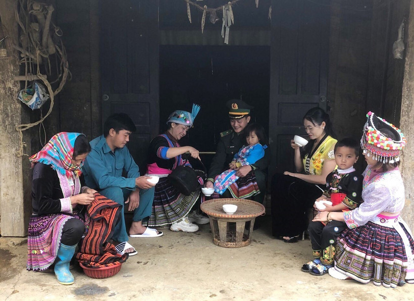 Bộ đội biên phòng Lai Châu thắt chặt tình quân - dân nơi biên cương Tổ quốc