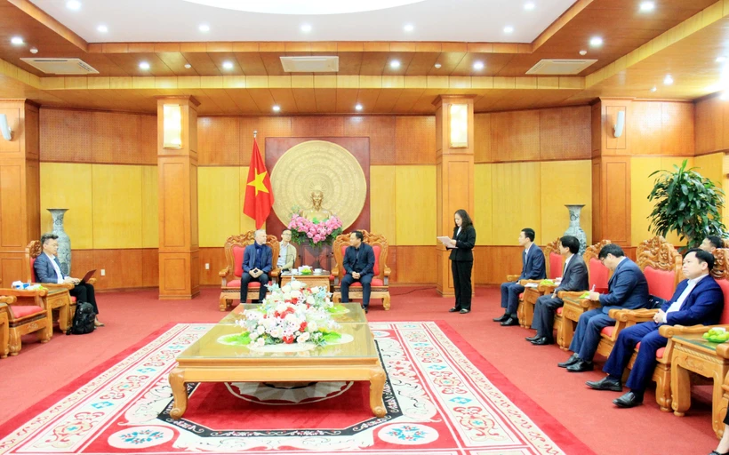 Chia sẻ kinh nghiệm, hỗ trợ tỉnh Lạng Sơn hoàn thiện hồ sơ, xây dựng Công viên địa chất toàn cầu