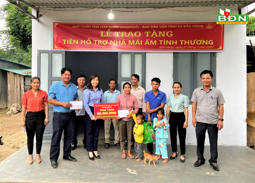Đắk Nông hỗ trợ xây dựng, sửa chữa gần 600 căn nhà cho hộ nghèo, cận nghèo