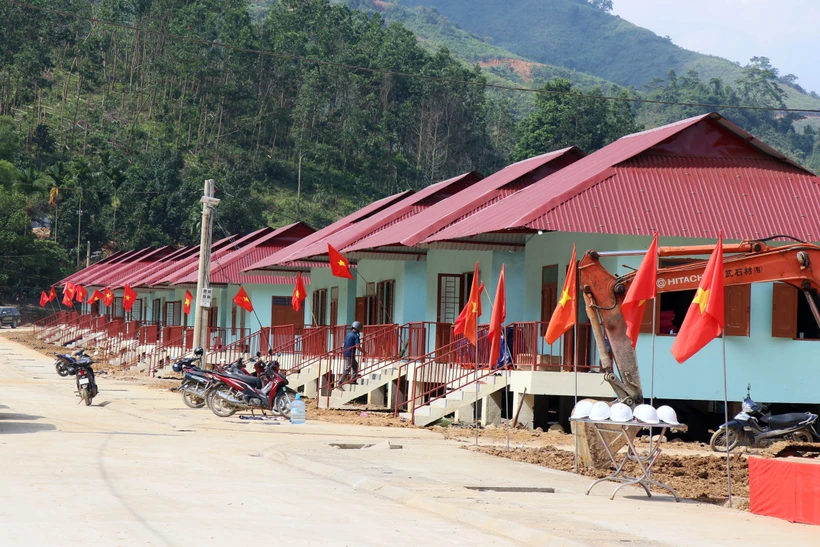 Khánh thành khu dân cư cho người dân vùng sạt lở Trà Leng