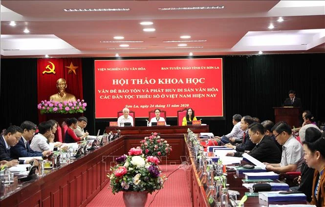 Hội thảo khoa học “Vấn đề bảo vệ và phát huy di sản văn hóa các dân tộc thiểu số ở Việt Nam hiện nay”