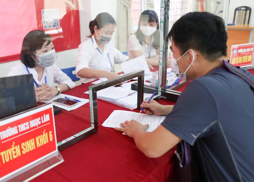 Tuyển sinh đầu cấp tại Hà Nội: Không yêu cầu cung cấp giấy xác nhận thông tin về cư trú