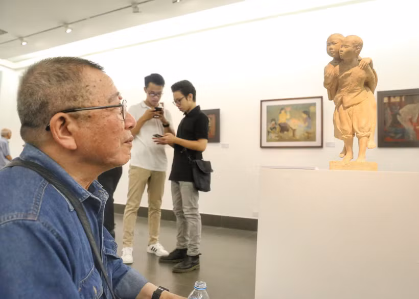 Khai mạc Triển lãm mỹ thuật “Truyền thống hiếu học”