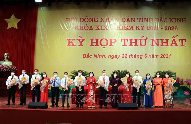 Bầu các chức danh chủ chốt HĐND và UBND tỉnh Bắc Ninh khóa XIX