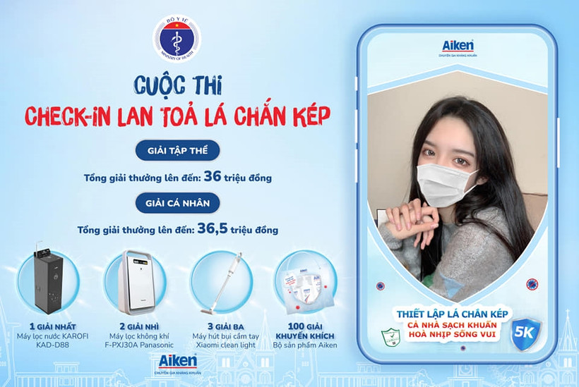 Phát động cuộc thi “Check-in lan toả lá chắn kép” để thích ứng an toàn với COVID-19