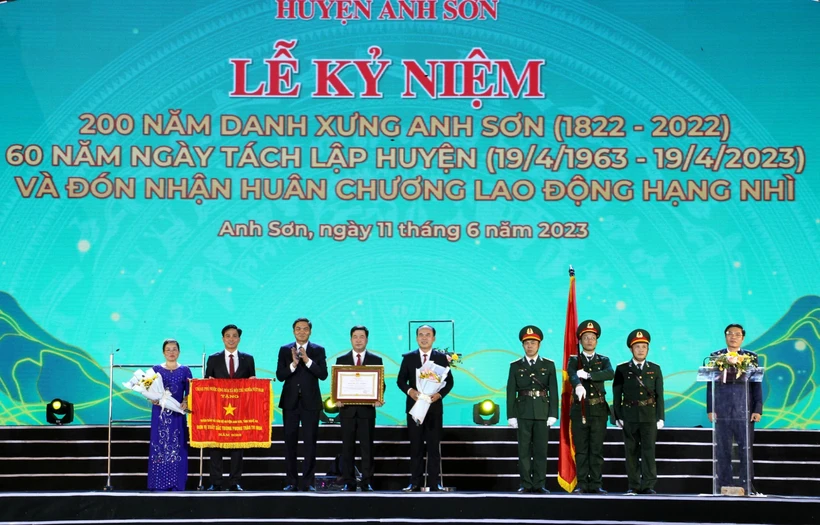Huyện Anh Sơn phấn đấu đến năm 2025 trong tốp đầu các huyện miền núi tỉnh Nghệ An