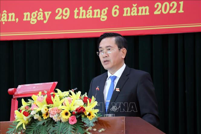 Ông Phạm Văn Hậu giữ chức Chủ tịch HĐND tỉnh Ninh Thuận 