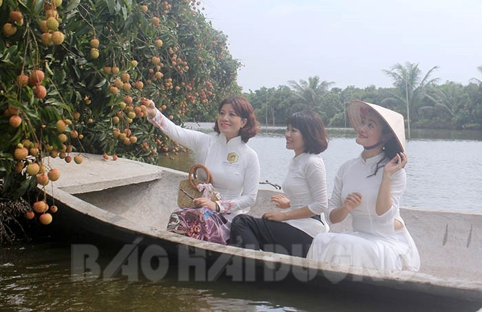 Thanh Hà cần gắn dịch vụ du lịch sinh thái với thương hiệu vải thiều