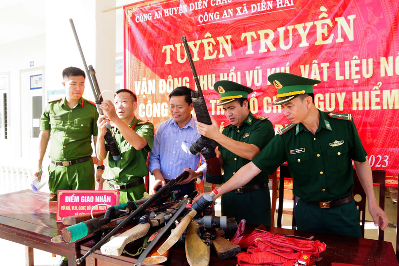 Nghệ An ngăn ngừa hiểm họa từ vũ khí, vật liệu nổ