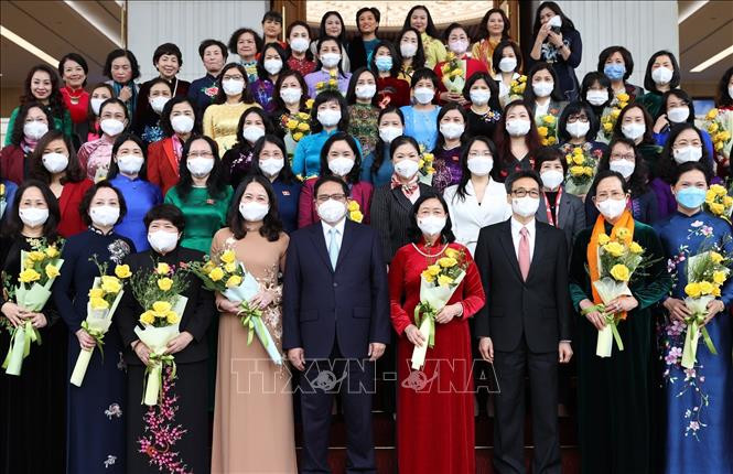 Thủ tướng Phạm Minh Chính: Phụ nữ đóng góp to lớn vào sự nghiệp đổi mới, hội nhập và phát triển đất nước