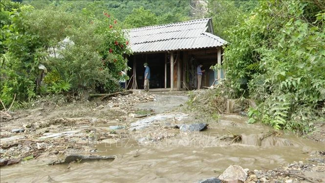 Mưa lũ gây nhiều thiệt hại tại Tuyên Quang 