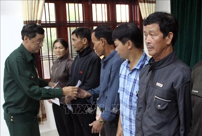 Hỗ trợ người dân Quảng Nam bị thiệt hại do mưa bão