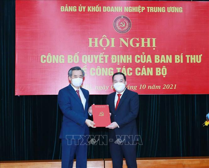 Ông Hồ Xuân Trường giữ chức Phó Bí thư Đảng ủy Khối Doanh nghiệp Trung ương
