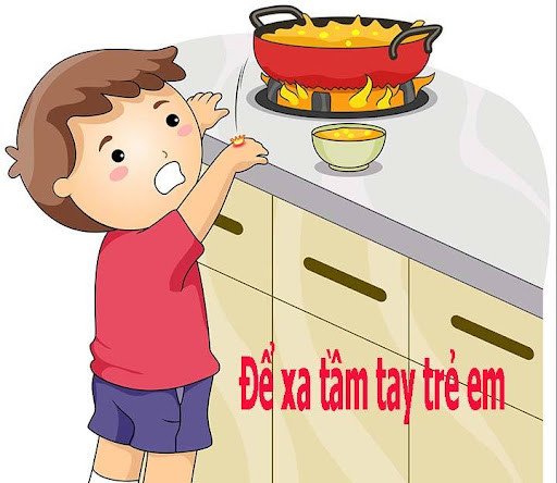 Người lớn bất cẩn, con trẻ bỏng nặng