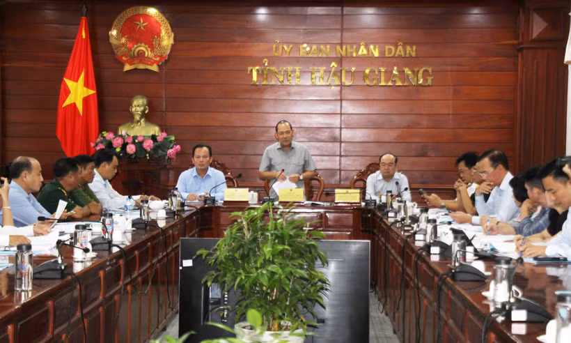 Quang cảnh buổi làm việc. Ảnh: Nguyễn Hằng - TTXVN