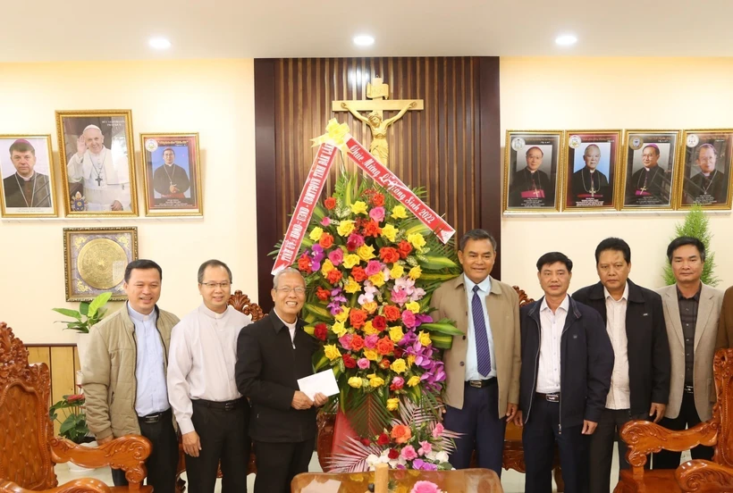 Giáng sinh 2022: Đồng bào có đạo đồng hành, xây dựng tỉnh Đắk Lắk giàu đẹp, văn minh