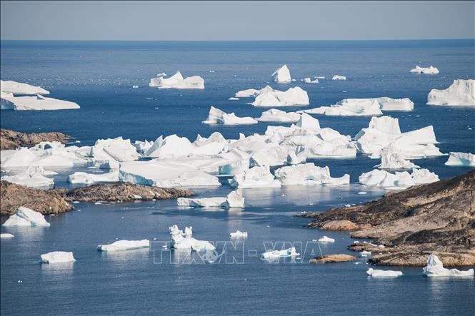 Sông băng lớn nhất tại Greenland đang tan chảy