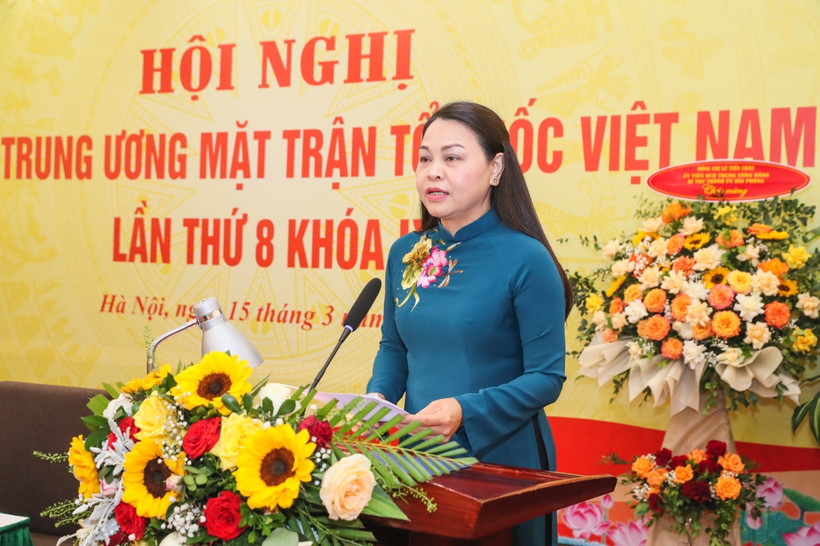 Bà Nguyễn Thị Thu Hà, Bí thư Tỉnh ủy Ninh Bình giữ chức Phó Chủ tịch - Tổng Thư ký Ủy ban Trung ương Mặt trận Tổ quốc Việt Nam