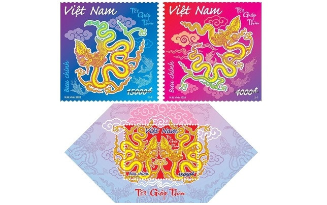 Tem Tết Giáp Thìn quảng bá Di sản thế giới của Việt Nam