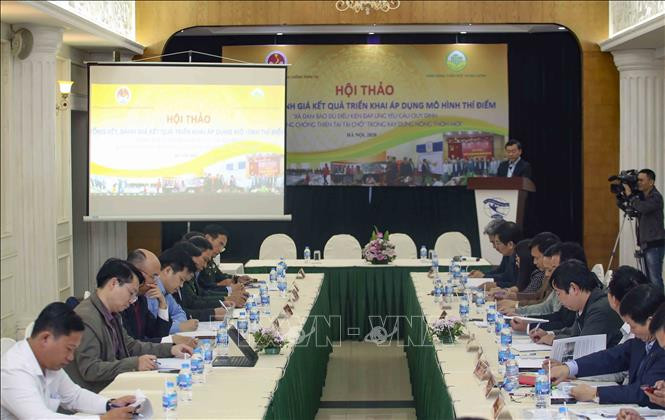 Nhân rộng mô hình xã đảm bảo quy định phòng, chống thiên tại tại chỗ trong nông thôn mới