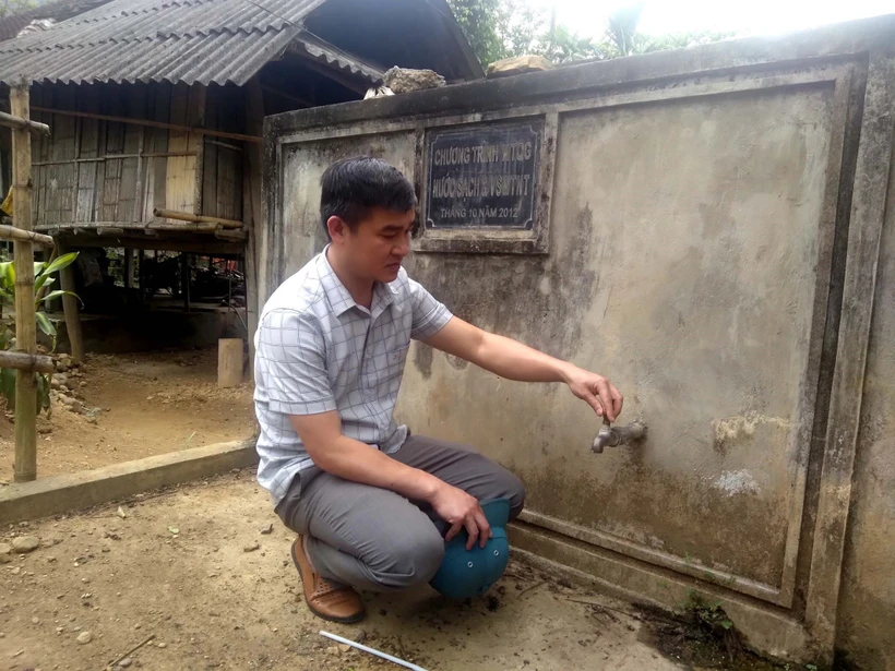 Nhiều công trình cấp nước miền núi Thanh Hóa hư hỏng