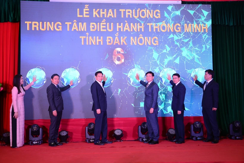 Đắk Nông khai trương trung tâm giám sát điều hành đô thị thông minh