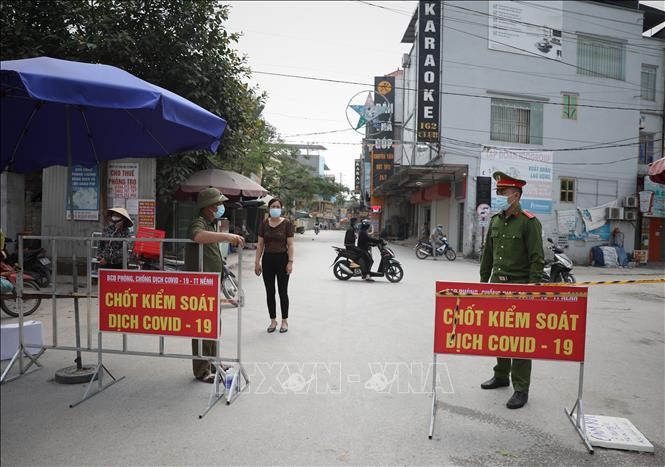 Bắc Giang cách ly xã hội thêm 3 huyện để phòng, chống dịch COVID-19