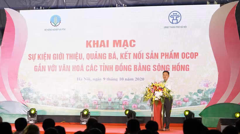 Hà Nội lần đầu tiên giới thiệu, quảng bá, kết nối sản phẩm OCOP gắn với văn hóa các tỉnh Đồng bằng sông Hồng