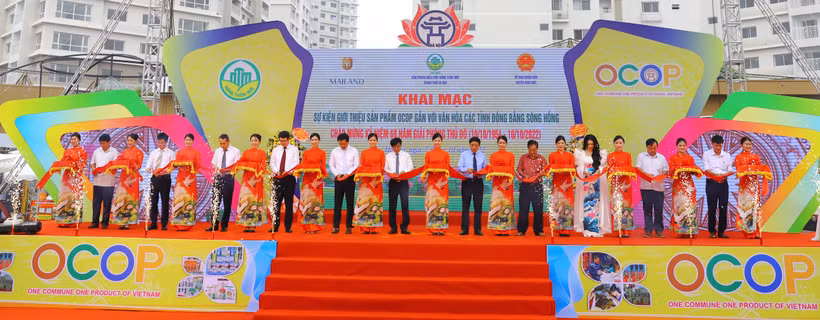 Hà Nội giới thiệu hơn 2.000 sản phẩm OCOP gắn với văn hóa các tỉnh Đồng bằng sông Hồng