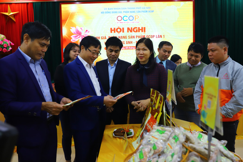 Hà Nội tổ chức Hội nghị đánh giá, phân hạng sản phẩm OCOP của huyện Đông Anh lần 1 năm 2022.
