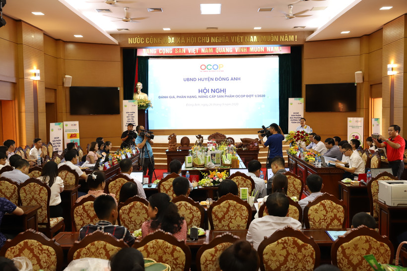 Đông Anh tổ chức phân hạng sản phẩm OCOP