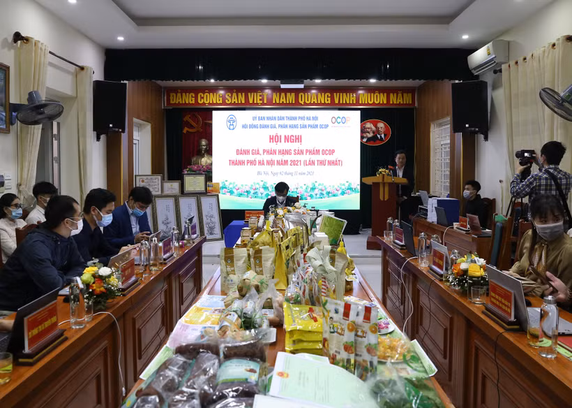 Ngày 02/11, Văn phòng Điều phối Chương trình xây dựng Nông thôn mới thành phố Hà Nội tổ chức Hội nghị đánh giá, phân hạng sản phẩm OCOP lần 1, đợt 1 năm 2021.