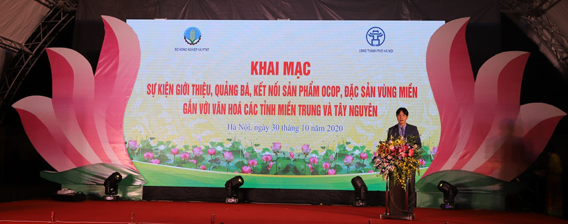 Khai mạc sự kiện kết nối sản phẩm OCOP, đặc sản vùng miền gắn với văn hóa các tỉnh miền Trung và Tây Nguyên